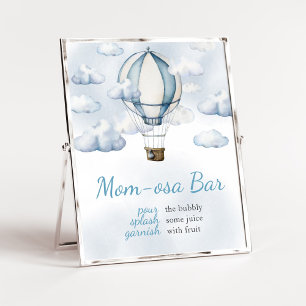 Avontuur wacht hete lucht ballon mam osa bar poster