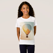 Avontuur wacht: Hete luchtballon T-shirt ontwerp (Voorkant volledig)