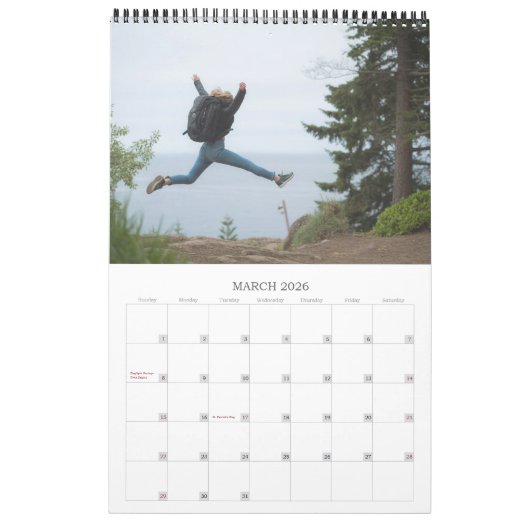 Avontuur wacht | Inspirerend reisfoto Kalender (Mar 2026)