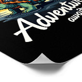 Avontuur wacht is Wandelavonturen is Buiten A Poster (Hoek)