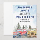 Avontuur Wacht Kaart (Voorkant / Achterkant)