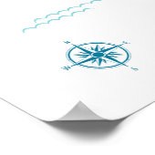 Avontuur Wacht Kinderen Wereldkaart Slaapkamerdeco Poster (Hoek)