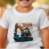 Avontuur wacht: Kleine jongen in Bulldozer Kinder Shirts