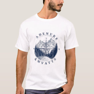 Avontuur wacht Kompas T-shirt