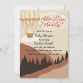 Avontuur wacht, luchtballon kaart (Voorkant)