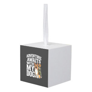 Avontuur wacht met mijn hond wandelen decoratie