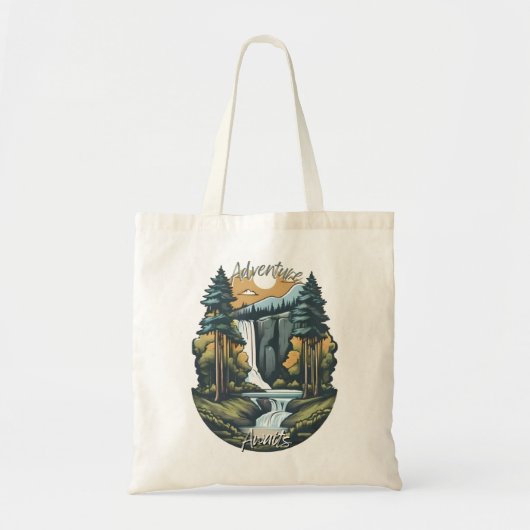 Avontuur wacht - Natuur Tote Bag (Voorkant)