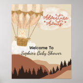 Avontuur wacht, oh jongen, welkomstbord poster (Voorkant)