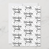 Avontuur wacht op afstudeerfeest van Mountain Scen Kaart (Achterkant)