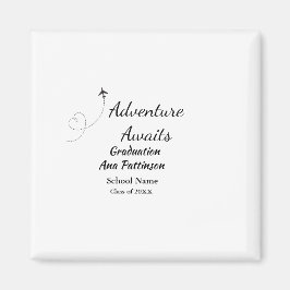 Avontuur wacht op afstuderen voeg naam schooljaar  magneet