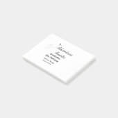 Avontuur wacht op afstuderen voeg naam schooljaar post-it® notes (Schuin)