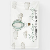 Avontuur wacht op Baby shower Banner (Verticaal)