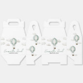 Avontuur wacht op Baby shower gunstbox Bedankdoosjes (Ongevouwen)