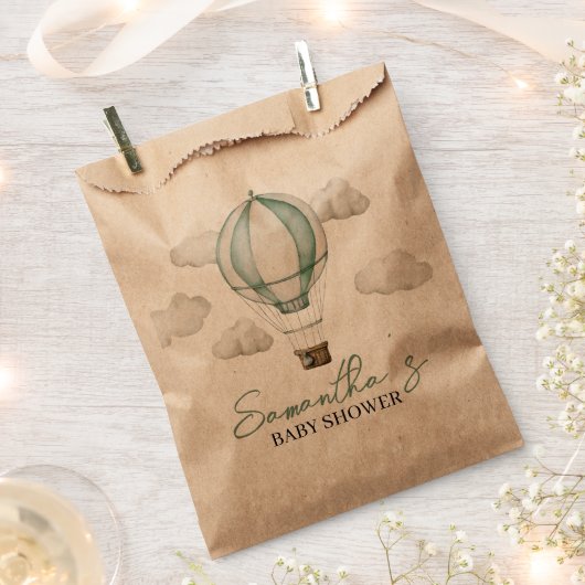 Avontuur wacht op Baby shower gunstzakken Bedankzakje (Geknipt)