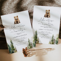 Avontuur wacht op baby shower