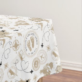 Avontuur wacht op Baby shower tafelkleed (Voorbeeld)