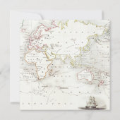  avontuur wacht op Baby shower uitnodiging (Achterkant)