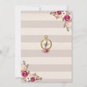 Avontuur wacht op Baby shower Uitnodiging Kaart Do (Achterkant)