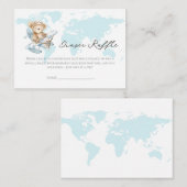 Avontuur wacht op Beer in Luierluier Raffle Informatiekaartje (Voorkant / Achterkant)