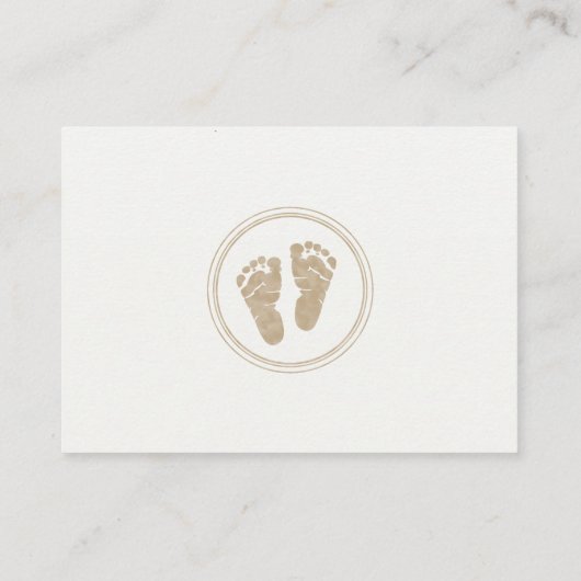 Avontuur wacht op boeken voor Baby Kaart (Achterkant)