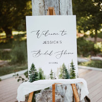 Avontuur wacht op bos pijnboom bruids welkom