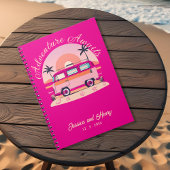 Avontuur wacht op camperreis notitieboek