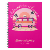 Avontuur wacht op camperreis notitieboek (Voorkant)