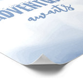 Avontuur wacht op de winter kinderkamer muur decor poster (Hoek)