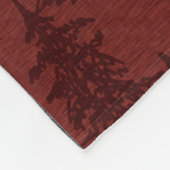 Avontuur wacht op een grillade - rood, zwart, grij fleece deken (Hoek)