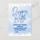 Avontuur wacht op genderneutrale luierrapper informatiekaartje (Voorkant)