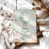 Avontuur wacht op genderneutrale luierrapper informatiekaartje