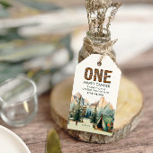 Avontuur wacht op Happy Camper Verjaardagsgunst Ta Cadeaulabel