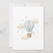 Avontuur wacht op hete luchtballon jongens 1e verj kaart (Achterkant)