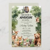 Avontuur wacht op Highland Animals Kaart (Voorkant / Achterkant)