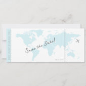 Avontuur wacht op instapkaart kaart (Achterkant)