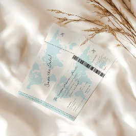 Avontuur wacht op instapkaart kaart