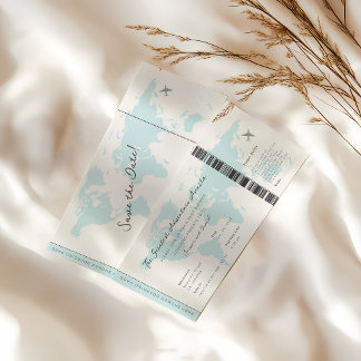 Avontuur wacht op instapkaart kaart