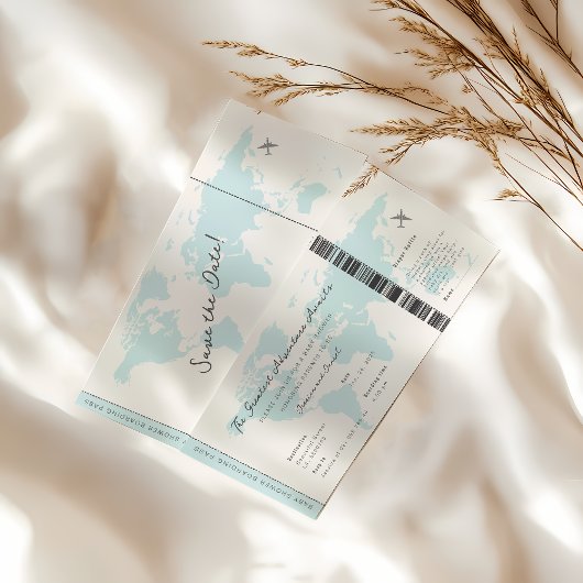 Avontuur wacht op instapkaart kaart