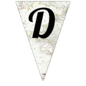 Avontuur wacht op  kaart Reis Baby shower Vlaggetjes (Tweede vlag)