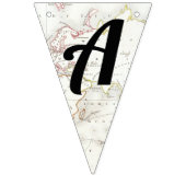 Avontuur wacht op  kaart Reis Baby shower Vlaggetjes (Eerste vlag)