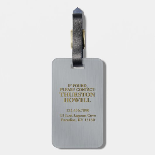 Avontuur wacht op kruisverdamping van het anatomis bagagelabel (Achterkant verticaal)