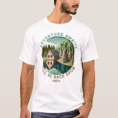 Avontuur wacht op Lake House T-shirt (Voorkant)