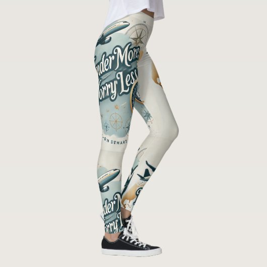 Avontuur wacht op Leggings (Rechts)