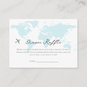 Avontuur wacht op luierraffel informatiekaartje