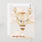 Avontuur wacht op neutraal Poster Briefkaart (Voorkant / Achterkant)