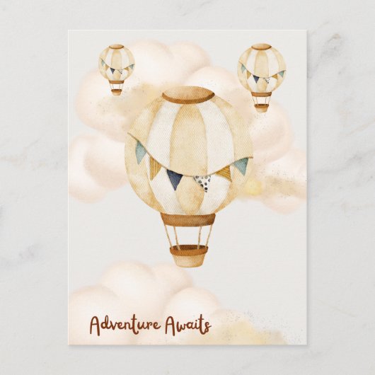 Avontuur wacht op neutraal Poster Briefkaart (Voorkant)