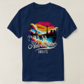 Avontuur wacht op Niagara Herfsten  ontwerp T-shirt (Design voorkant)