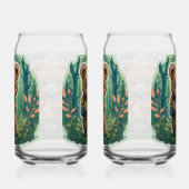 Avontuur wacht op: Schattigee Beren rugzak Blikvorm Glas (Rechts)