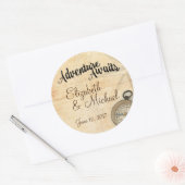 Avontuur wacht op Sticker (Envelop)