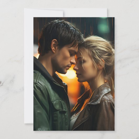 Avontuur wacht op uitnodiging voor Forest Couples (Achterkant)